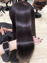 ユーフォリア 銀座本店(Euphoria)&nbsp;【Ririka】ダークラベンダー ブリーチなしカラー