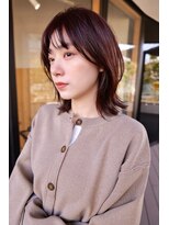 エン クラン バイ ヘッドライト たまプラーザ南口店(en. clan by HEADLIGHT)&nbsp;たまプラーザ/外はねくびれミディアム/レイヤーカット/ハッシュ