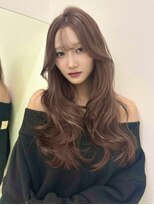 アイトーキョーエス 渋谷(AI TOKYO S) 着物ヘア/チョコブラウン/ロングレイヤーカット/渋谷