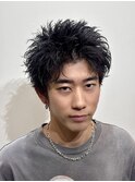 MEN’S HAIR/波巻ツイストスパイラル/フェザーパーマ/大宮