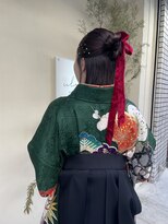 ウル(ulu)&nbsp;卒業式ヘアセット/袴着付け