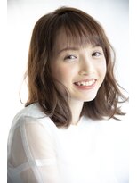 ラフヘアーアンドライフ 所沢東口店(LAF Hair&Life)&nbsp;自然体で可愛いシナモンベージュ