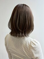 ナック 茶屋町(knack chayamachi) グレージュのくびれミディボブ【阪急梅田】