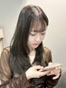 【透明感×艶髪】カット+イルミナカラーorケアカラー+マイクロバブル付き