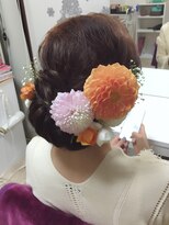 ヘアーアンドメイク トミー(Hair&Make Tommy)&nbsp;和装アレンジ