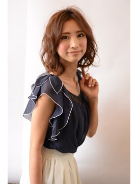 マリオ ヘアー デザイン(MARIO HAIR DESIGN) MARIO☆フェミニンミディ