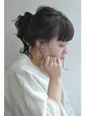 簡単ポニーアレンジ