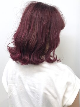 エイト 三軒茶屋店(EIGHT) EIGHT 三軒茶屋 ブリーチ×ディープピンクカラー8/31