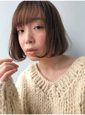 黒髪/クラゲヘアー/オリーブグレー/小顔/ココアベージュ/田町