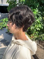 ヘアーソート(HAIR SORT)&nbsp;ショートヘア/パーマスタイル　【SORT森平千穂】