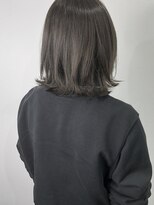 ネイヴィル オモテサンドウ(navile omotesando) ☆ブリーチなしグレージュ×大人かわいい外ハネボブ20代30代40代