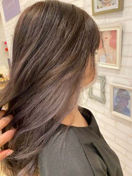 アイコニック 日進梅森台店(ICONIQ) インナーカラー★ペールパープル