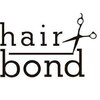 ヘアーボンド(hair bond)のお店ロゴ