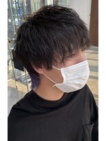 ヘアーアンドエステティック ヴェリス(hair&esthetic Velis)&nbsp;【Velis】マッシュウルフスタイル×インナーカラー