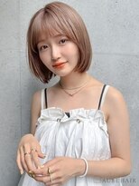 オーブヘアー ハク 米沢店(AUBE HAIR haku)&nbsp;20代・30代_大人可愛いハイトーンボブ