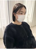 YOKE タイトボブぱつっとボブ切りっぱなしボブフェザーバング
