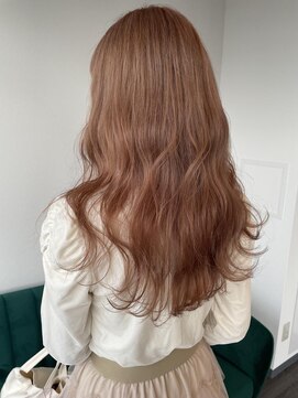 キティン 吉祥寺(kitin) 《kitin吉祥寺》ハイトーン　ピンクベージュ　ロング