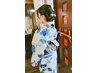【夏だ！】簡単ヘアセット＋浴衣着付け￥8800→￥７１５０！※電話予約も対応