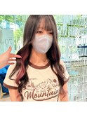 イヤリングカラー10代20代プルエクステ夏休み限定カラー