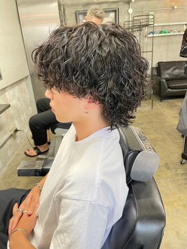 ロンドガルマン 名古屋(Lond GULLMAN) 【Lond GULLMANSEIYA】MEN'S HAIR/波巻きスパイラル