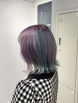 トクテ 吉祥寺(tokute) グレージュカラー/ボブウルフ/黒髪/ココアベージュ