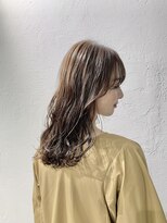 ザザアオヤマ(ZA/ZA AOYAMA) ★くびレイヤーエモージュ揺れ動くレイヤーカット