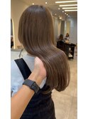 髪質改善*ロングレイヤーグレーベージュ*美髪【Zina船橋】