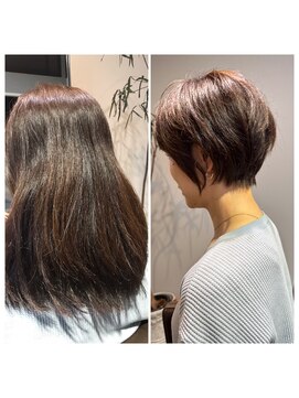 ワ ヘアー(wa-hair) マニッシュショートカット/20代/30代/40代/50代/メンズライク