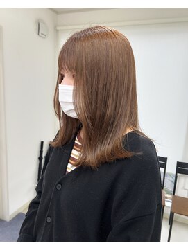 メリア(meria) ブリーチなし/ミルクティーベージュ/ベージュ