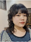 ウルフパーマ/マレットヘア/パーマ/原宿/表参道
