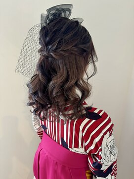 ステラヴィ(stellavie) ゆるふわハーフアップ