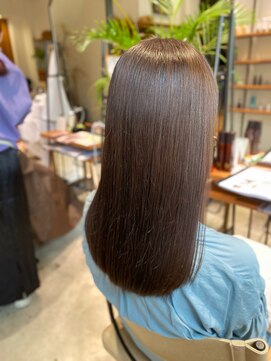 パライソ 南公園店(PARAISO) 髪質改善×秋色マロンブラウンカラー