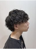 波巻きスパイラル/ツイストスパイラル/メンズパーマ