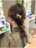 タイト玉ねぎヘア【品川/ヘアセット】