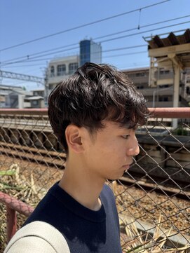 ディライトヘア 本山店(DELIGHT HAIR) ツーブロマッシュ×緩めのパーマ