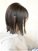 【ANGELICA 後藤】ぱっつんカット☆グレージュハイライト