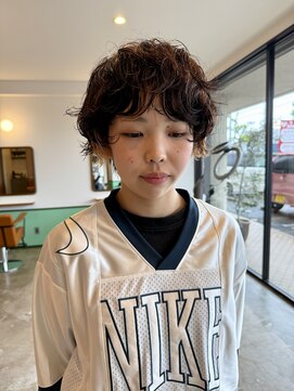 シーソー(SEE-SAW) ショート パーマ|10代20代30代金沢