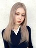 【当日割】ダブルカラー（ケアブリーチ）￥14,000#原宿#表参道#ブリーチ