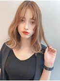 【more】顔まわりインナーカラー、ブリーチなしシールエクステ