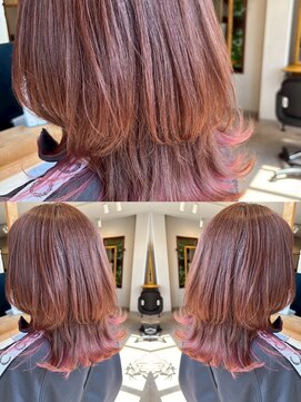 アフェクト 上大岡(affect) ホワイトグレージュ/デジタルパーマ/チェリーブラウン/上大岡