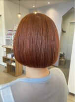 ネイビー グラ ヘアー ストーリー(NAVY gra HAIR STORY)&nbsp;秋のオレンジベージュ♪