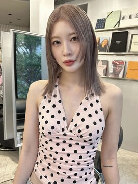 ペレ アネックス 大阪梅田茶屋町店(PELE ANNEX) くびれヘア/アプリコットオレンジ/夏のヘアアレンジ/梅田