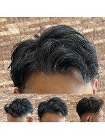 アールドボーテ 理容室(R de Beaute)&nbsp;銀座 七三分け　パーマ