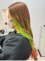 エクラート イーリス 高田馬場店(ECLART IriS) 1人のお客様の1年間のお色の変化☆2年目は2色使いに挑戦中♪