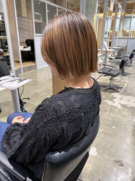 シールドヘアー 沖縄 新都心(C'LD Hair) 那覇美容室/おもろまち美容室/切りっぱなしボブ/ヘイリーボブ