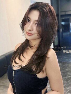 【JUNO韓国】ザクザクレイヤー/ショコラグレージュ/毛流れ◎