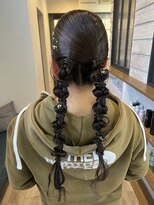 ヘアーアンドリラックス アミエ(hair&relax amie)&nbsp;ツインアレンジ