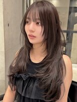 ヨロ 渋谷(YOLO)&nbsp;韓国ヘアーハッシュカットレイヤーカットハイライトカラー