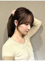 ハイフン 伊勢崎(hyphen)&nbsp;顔まわりカット/顔周り/前髪/小顔/レイヤー/髪質改善/伊勢崎