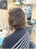 ボブパーマスタイル